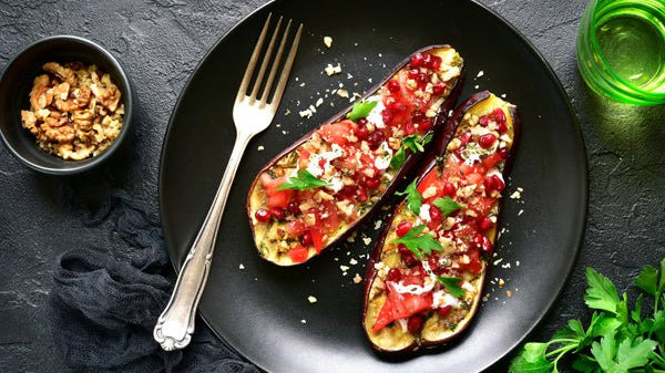 Gefüllte Aubergine - grillart®