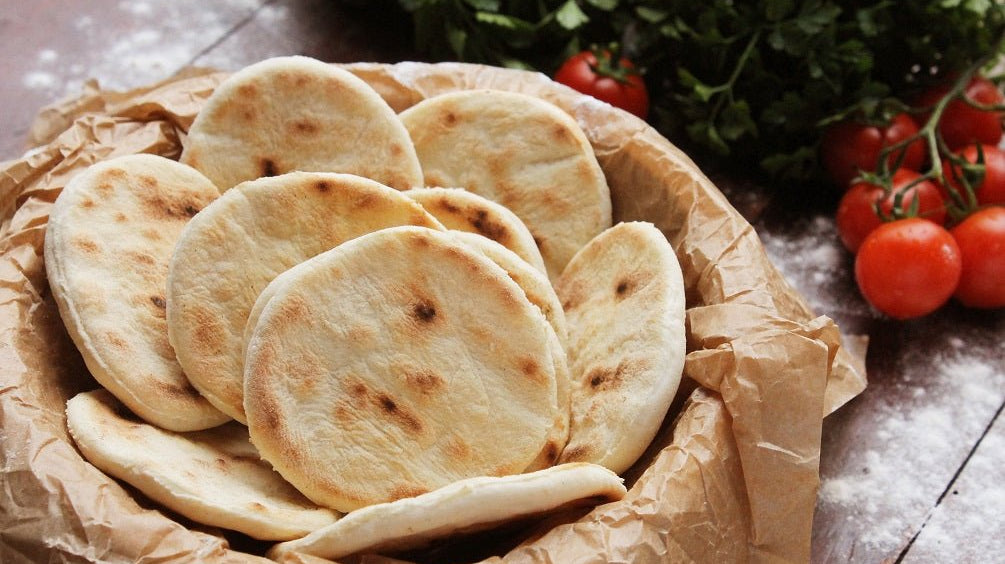 Pita-Brot (griechisches Fladenbrot) - grillart®
