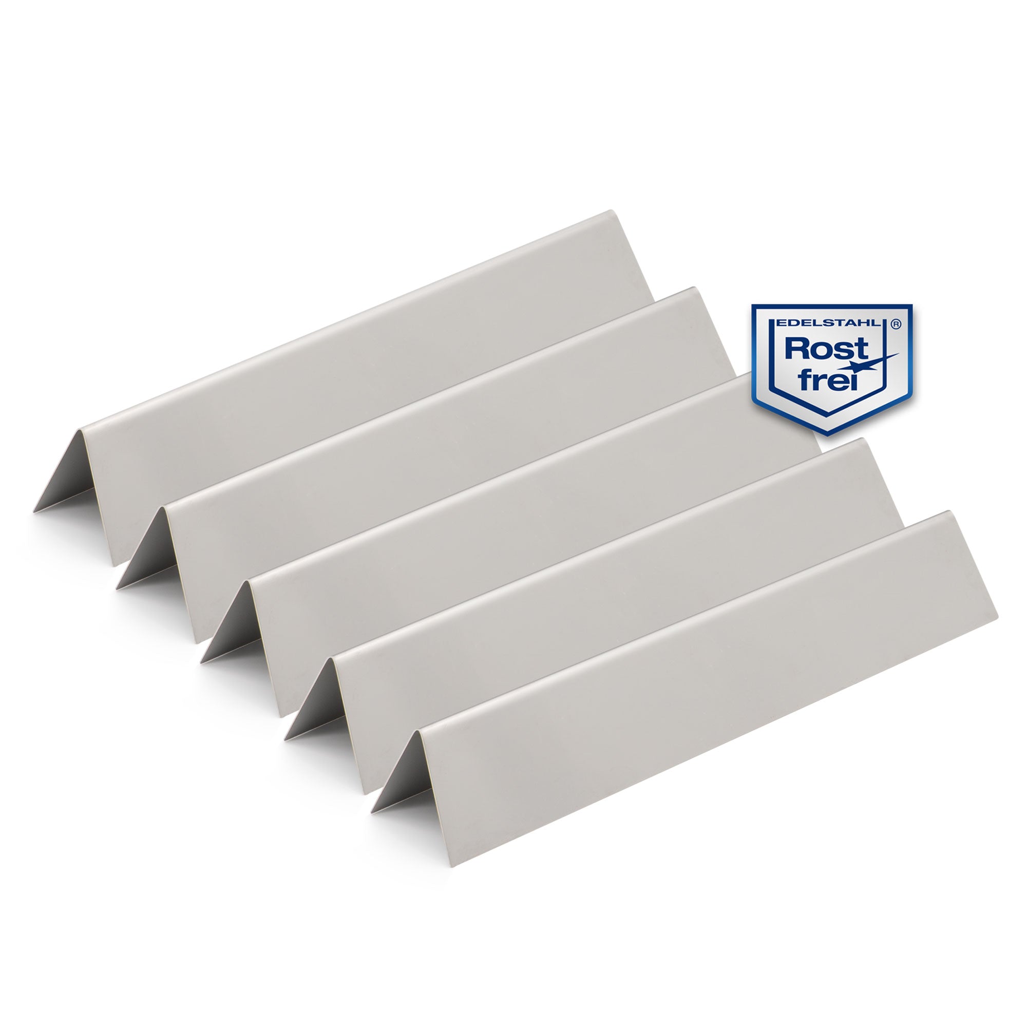 grillart Aromaschienen für Weber Spirit 310 320 330 - Edelstahl Flavorizer Bars für Weber Spirit 320 ab Baujahr 2013 - Brennerabdeckungen - 5 Stück - grillart®