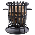 Feuerkorb aus Stahl mit Grillrost und Bodenplatte - grillart®