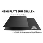Premium BBQ Grillmatte 4er Set - grillart®