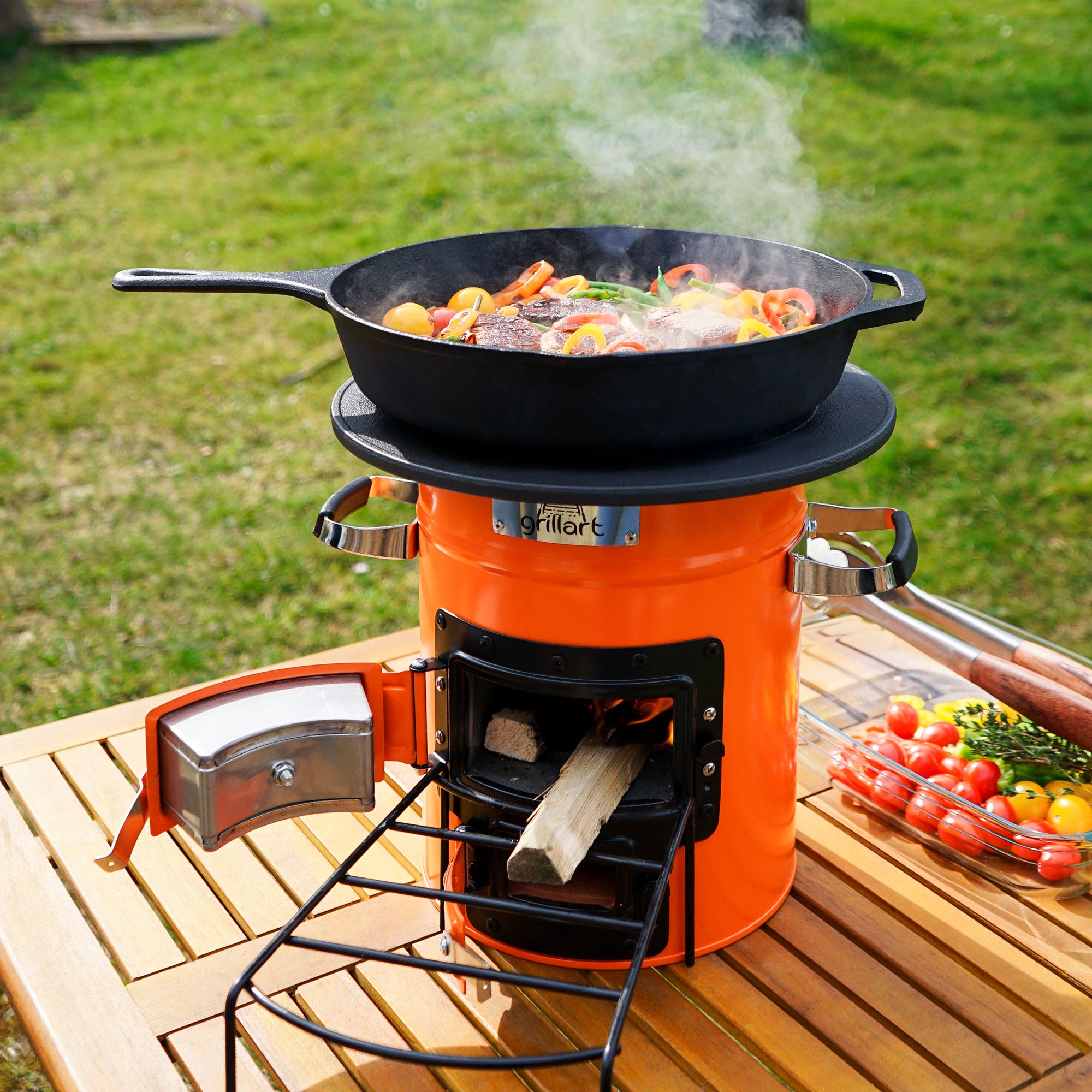 Raketenofen “Powertrain I” - grillart®