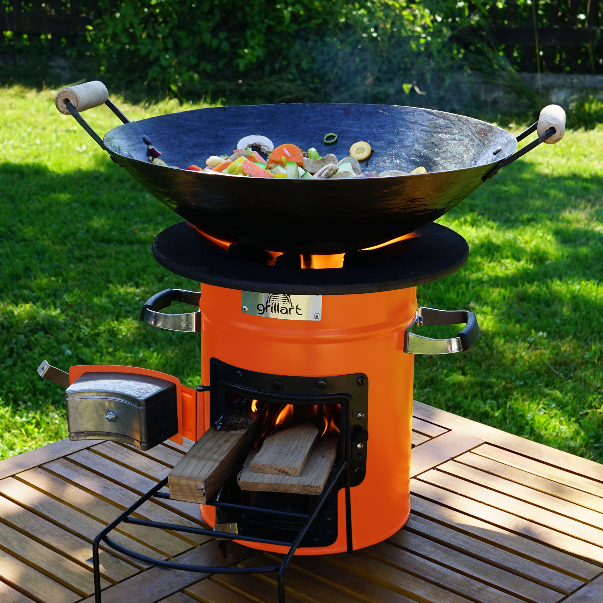 Raketenofen “Powertrain I” - grillart®