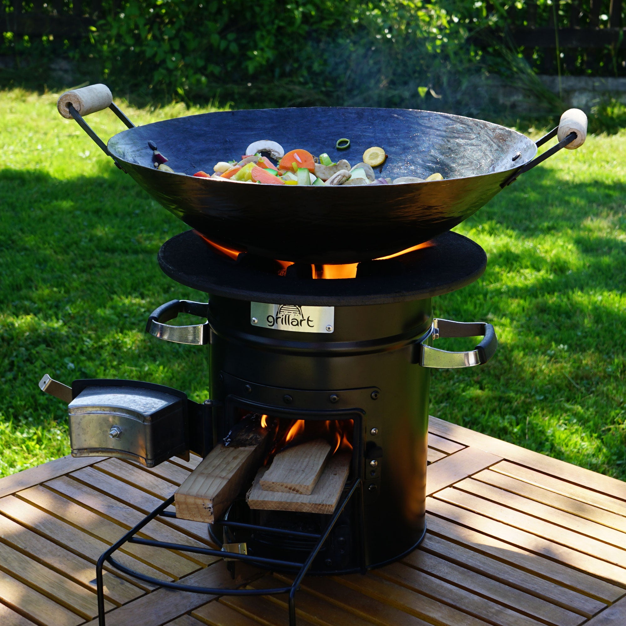 Raketenofen “Powertrain I” - grillart®