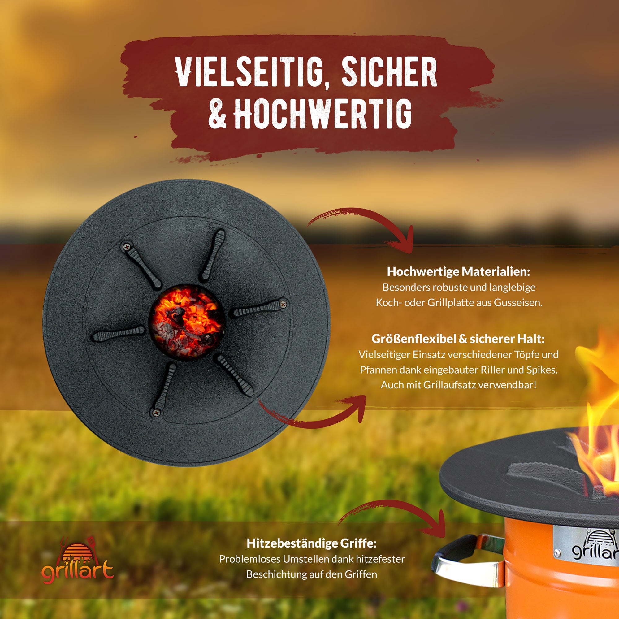 Raketenofen “Powertrain I” - grillart®