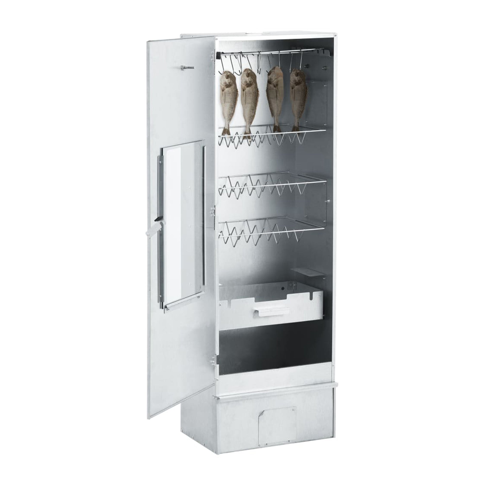 Räucherschrank aus Edelstahl - grillart®