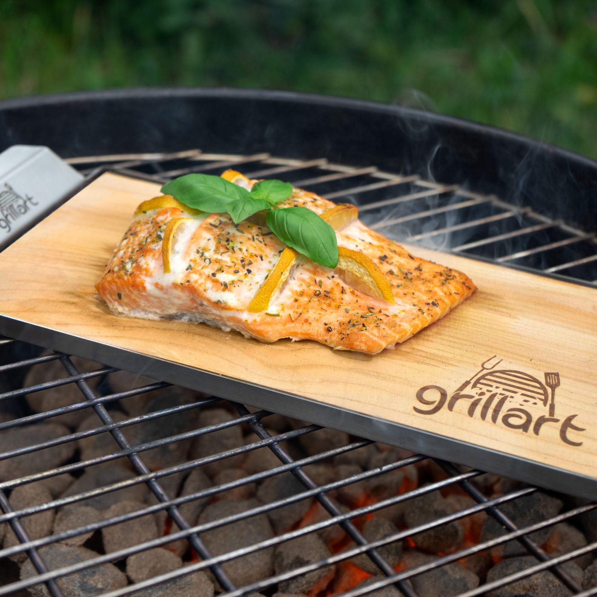 Zedernholzbretter zum Grillen –  aus 100% natürlichem Western Red Zedernholz - grillart®