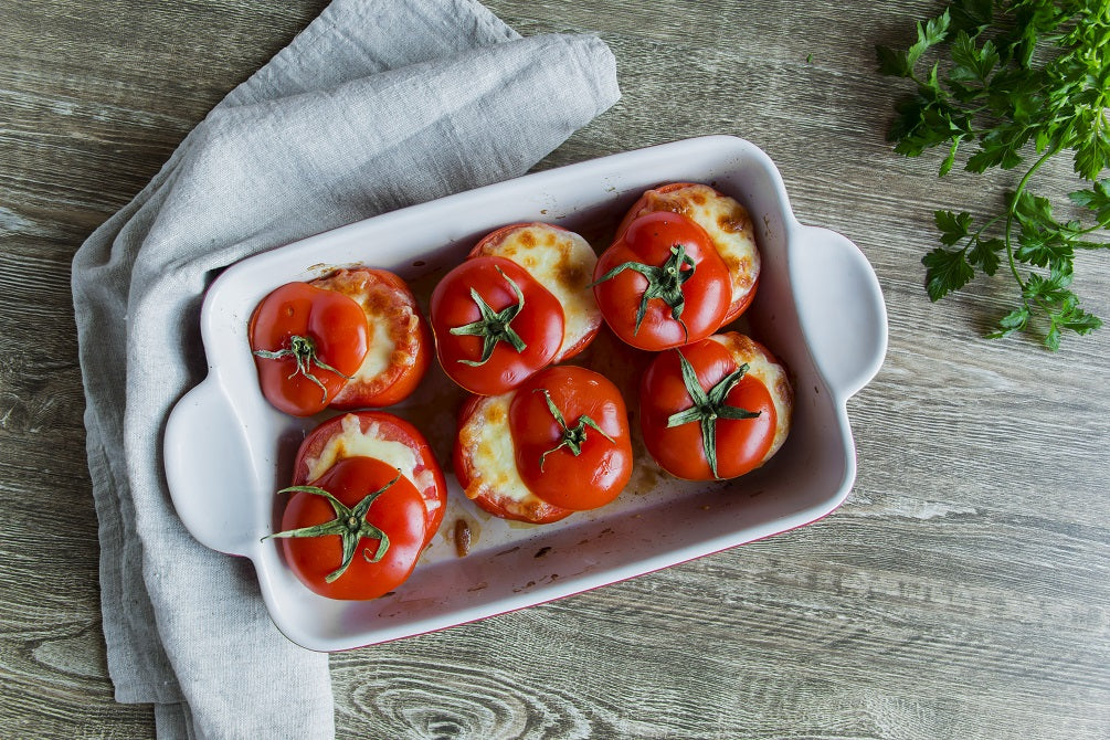 Gefüllte Tomaten mit Schafskäse