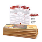 B-Ware! - Räucherbretter zum Grillen – aus 100% natürlichem Holz - Es können Risse und Astlöcher vorkommen! - grillart®