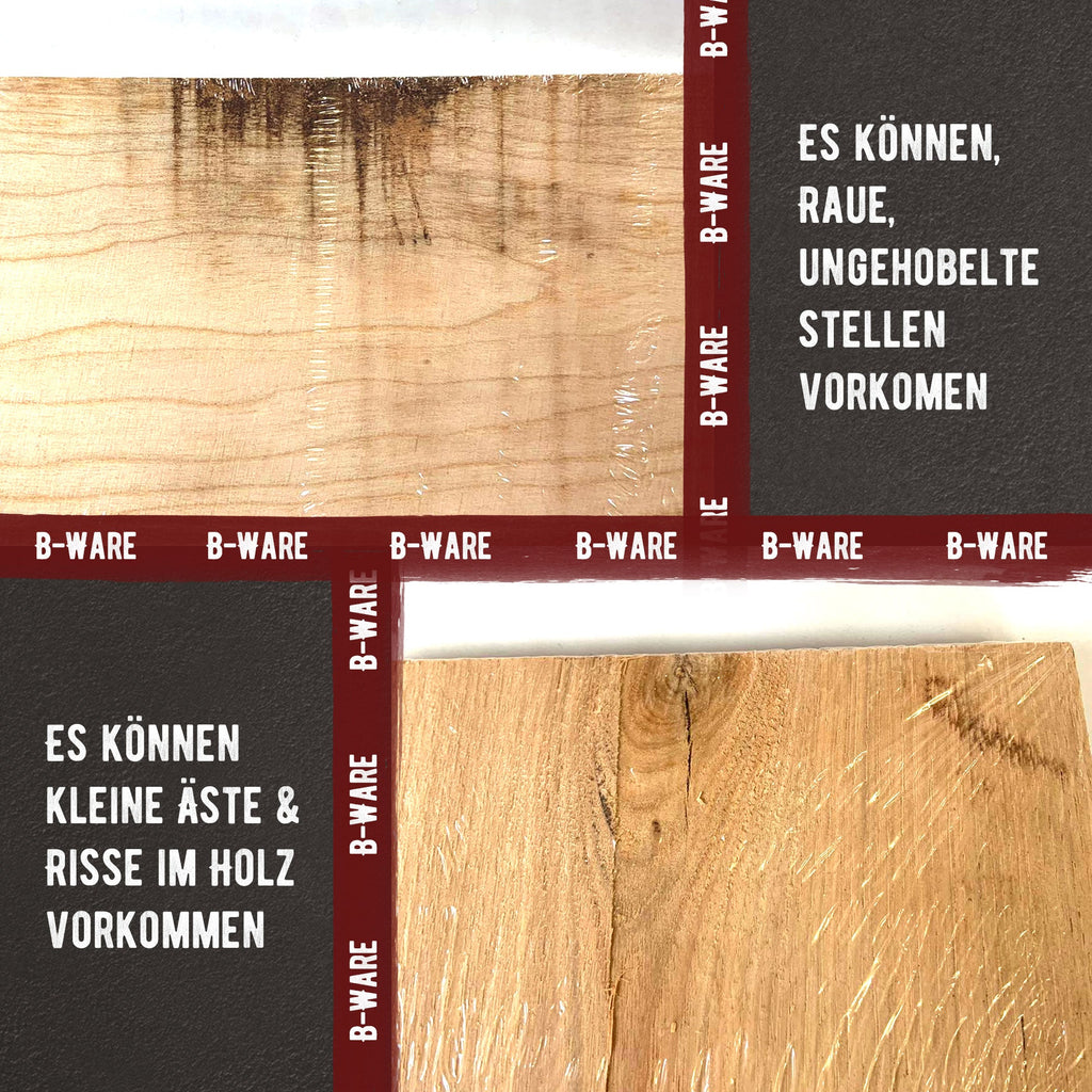 B - Ware! - Räucherbretter zum Grillen – aus 100% natürlichem Holz - Es können Risse und Astlöcher vorkommen! - grillart®