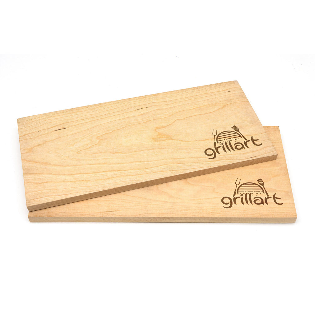 grillart® Premium Räucherbretter hergestellt aus 100% natürlichem Holz für einen besonderen Grillgeschmack - grillart®