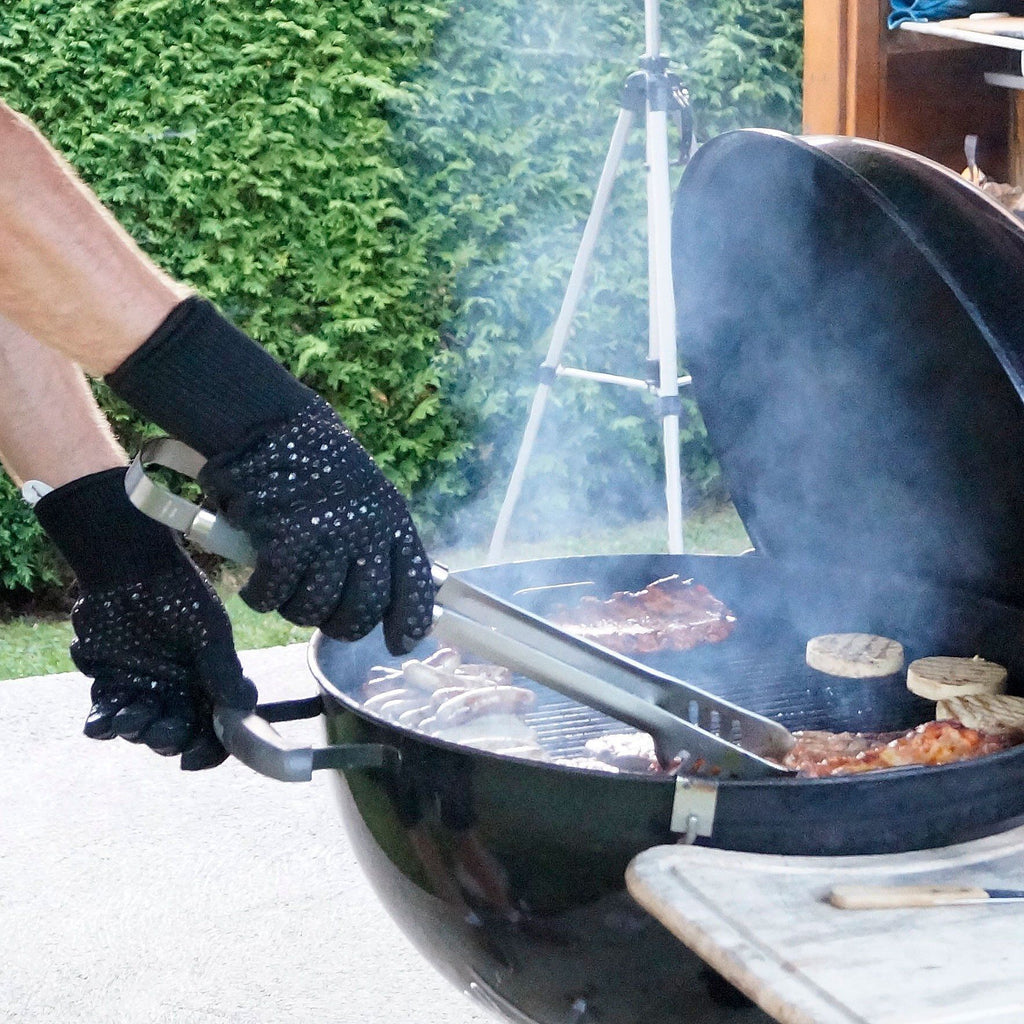 Hochwertige Grillhandschuhe – extrem hitzebeständig aus Aramidfasern - grillart®