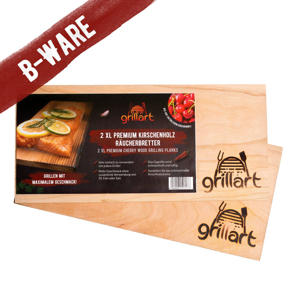 B-Ware! - Räucherbrett Zum Grillen – Aus 100% Natürlichem Holz