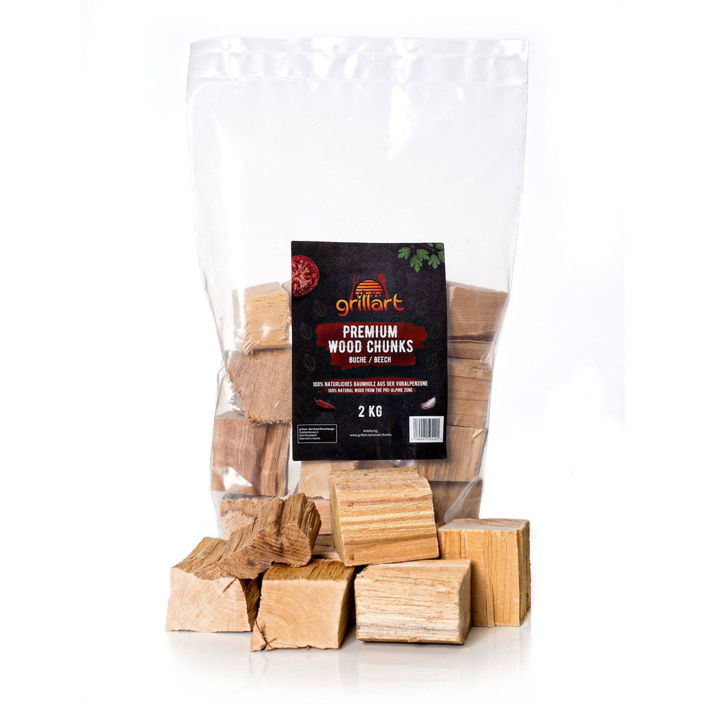 Premium Wood Chunks Für Ein Kräftiges Raucharoma – Buche 2kg Vorteilspack